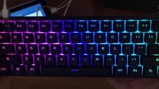 Anne Pro สีดำ Brown switch แกะกล่อง