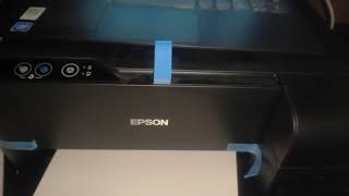 Epson L3110 Error Printing No Paper/No ink LEd Indicator Blinking Reset Waste ink Pad