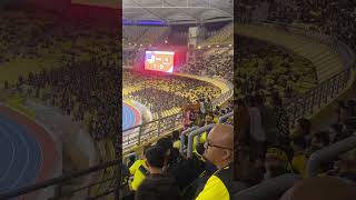 Harimau ditemui dalam Stadium Bukit Jalil | Malaysia lawan Kyrgyzstan #shorts