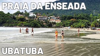 PRAIA da ENSEADA UBATUBA: o que FAZER nessa LINDA PRAIA de UBATUBA!