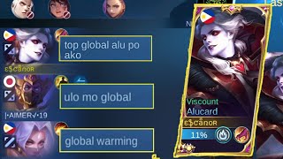 TOP GLOBAL ALUCARD PRANK🗿  | MY TEAM TRASHTALK ME | UNTIL I CONVINCE THEM WITH MY GAMEPLAY🔥 | MLBB