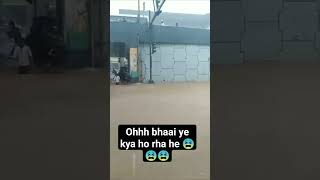 Huge rainfall in Delhi.... 😫😫😫😫😫😫Bana Talaab#shortvedio #viral 🔥🔥🔥🔥🔥🔥🔥