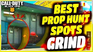 COD BO4 GLITCHES *NEW* BEST PROP HUNT GLITCH/SPOTS ON GRIND (BO4 PROP HUNT GLITCHES)