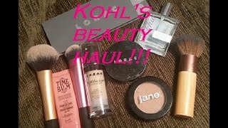 KOHL'S BEAUTY HAUL/REVIEW