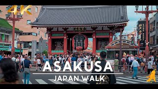 Asakusa walking ,Tokyo ,Japan | 浅草散歩 | HD 4K