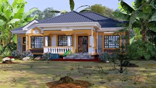 The Most Beautiful 4 Bedroom House Design You'll Ever See