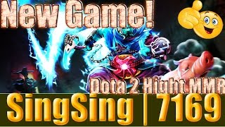 Dota 2 SingSing Storm Spirit x49 Charges   7169 Ranked Match Gameplay!