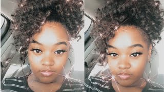 CROCHET PONYTAIL UNDER 30 MINUTES🤯 | QUARANTINE HAIR STYLE