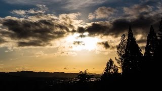 Skinner Butte - March 10, 2016 - Sunset Time Lapse