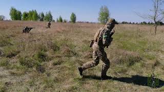 Тактична підготовка   Переміщення трійки