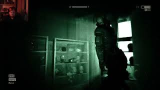 Играем в Outlast и строим кирпичный завод, часть 1   Из трансляций на Twitch