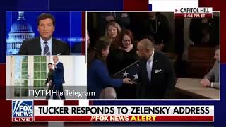 Ведущий Fox News Такер Карлсон вышел из себя из-за внешнего вида украинского лидера