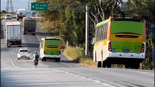 NOVIDADE! Novos ônibus com destino à Recife flagrados em Messias para Empresa Caxangá