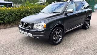 2012 Volvo XC90 2.4 D5 R Design AWD Automatic Grey - HEATED LEATHER + SAT NAV + ADAPTIVE XENONS