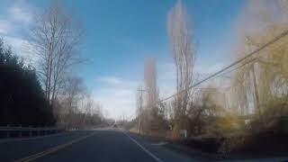 Driving in Langley on 16 Avenue, BC, Canada 2022