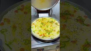 How to make egg pancakes #streetfood #delicious #satisfyingvideo