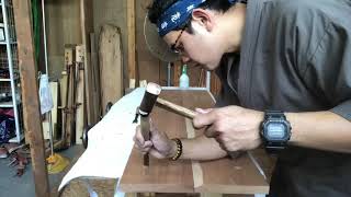 Cutting mortise