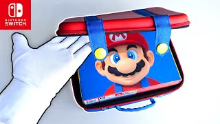 New Nintendo Switch "SUPER MARIO" Bundle Unboxing + Zelda Tears of the Kingdom