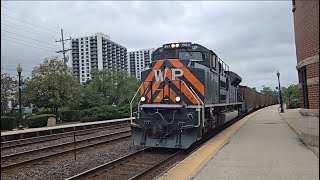 UP 1983 Leads 8/18/2024 Wheaton IL Railfanning Ft NS SD70ACC