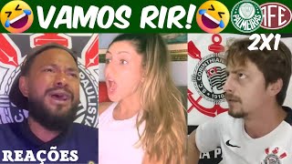 🤣 REACT - OLHA A REAÇÃO DOS DIVERSOS TORCEDORES NO JOGO PALMEIRAS 2 X 1 FERROVIARIA