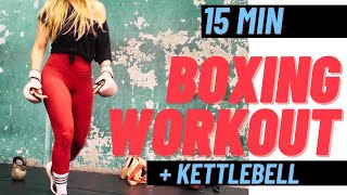 Boxing Kettlebell Workout