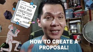 HOMEBASED JOBS: HOW TO CREATE A PROPOSAL | mike88 vlogs