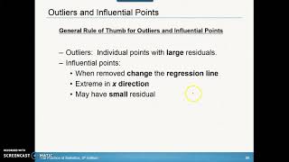 10.2 Outliers and Influential points