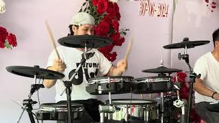 Màn dạo đầu với ca khúc khá nổi tiếng cực hay - drum thiên tài cover - Thiên Phú band | 0386282707