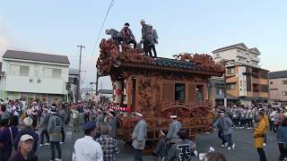 鹿沼 秋祭り 2017 屋台揃い引き 末広町 泉町