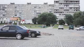 Kaliningrad cars (vw corrado g60, vw golf mk2, hyndai solaris)