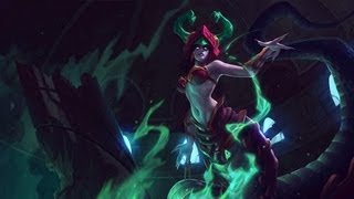 Jade Fang Cassiopeia Skin Spotlight - League of Legends LOL