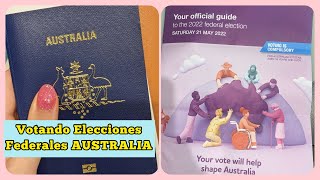 Votando en las Elecciones Federales de Australia | Voting 2022 Australian Federal Election #Shorts