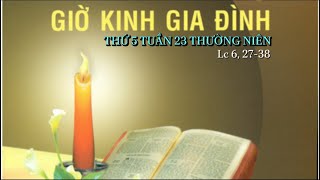 THỨ 5 TUẦN 23 TN 12/09/2024