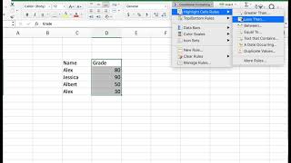 Format cells in Excel