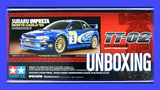 Monte-Carlo 99 Subaru Impreza TT - 02 UNBOXING