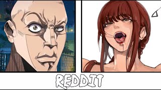 Anime VS Reddit  (The rock reaction meme) Part #88