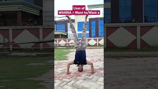 One Minute English Motivation | Uses of Wanna | #spokenenglishclasses #motivation |