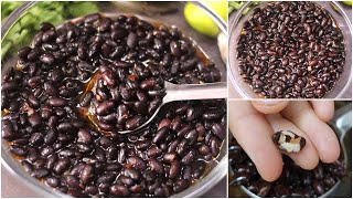 How to Cook Black Beans Perfectly From Scratch - Fastest Method, So soft and creamy!!