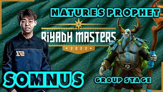 Somnus Nature's Prophet Game 1 TSM vs RNG Group Stage Riyadh Masters 2022