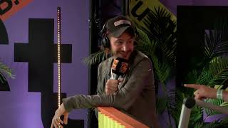 Editors - Tom Interviewed by Studio Brussel at Werchter 30th June 2023