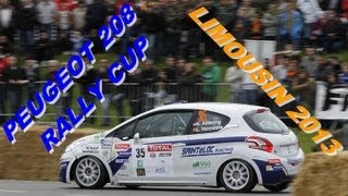 PEUGEOT 208 RALLY CUP:Rallye du Limousin  2013