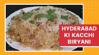 HYDERABADI MUTTON KACHI BIRYANI