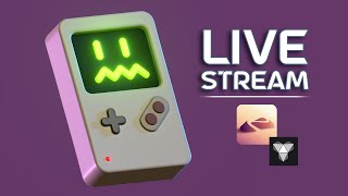 3D Sculpting // Live Stream with Drugfreedave // Valence3D