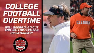 Will Georgia go out and wallop Clemson on Saturday?