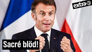 Song für Emmanuel Macron: Du hast‘s verbockt | extra 3 | NDR