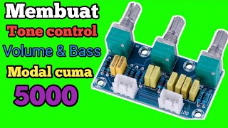 wajib Coba!!! cara membuat tone control volum dan Bass pada power mini pam8403 dengan kpasitor milar