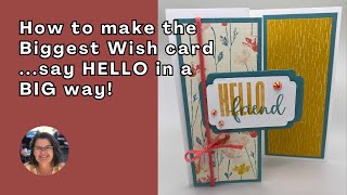 How to make the cutest Biggest Wish card!