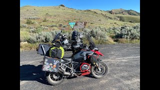 Redmond BMWMOA Trip - Day5 - 200 Miles City of Rocks to Leslie Gulch OR