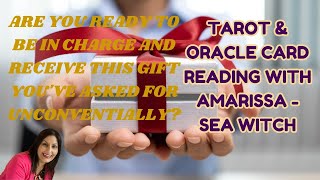 Are you ready to be in charge and receive this gift you've asked for unconventially?💜💫🌝🎁🙏🏼