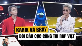 RAP VIỆT 2024: B Ray Cãi Vã Căng Thẳng Với Karik, Nguyên Nhân Có Liên Quan HIEUTHUHAI?